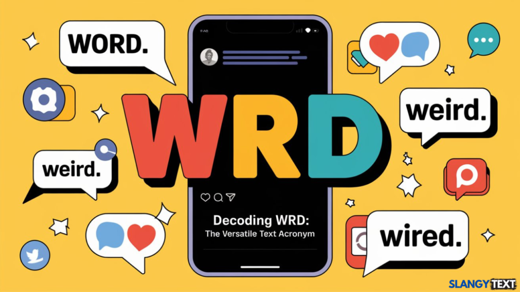 wrd meaning in text