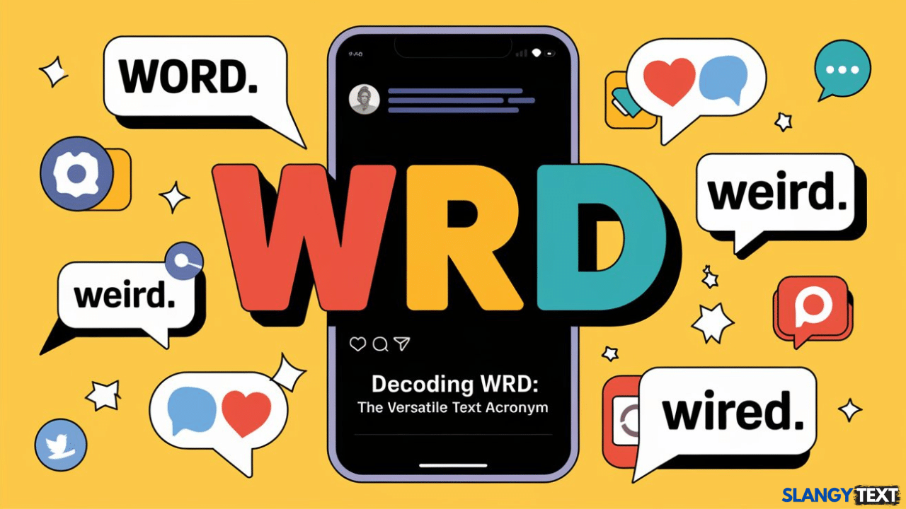 wrd meaning in text