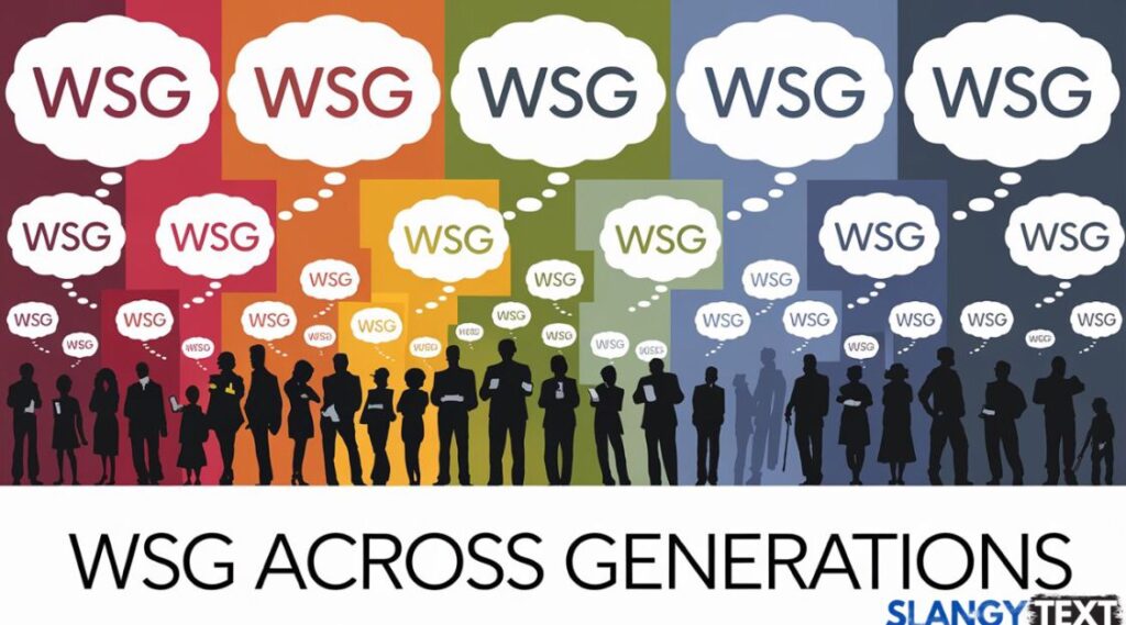 WSG across different age groups