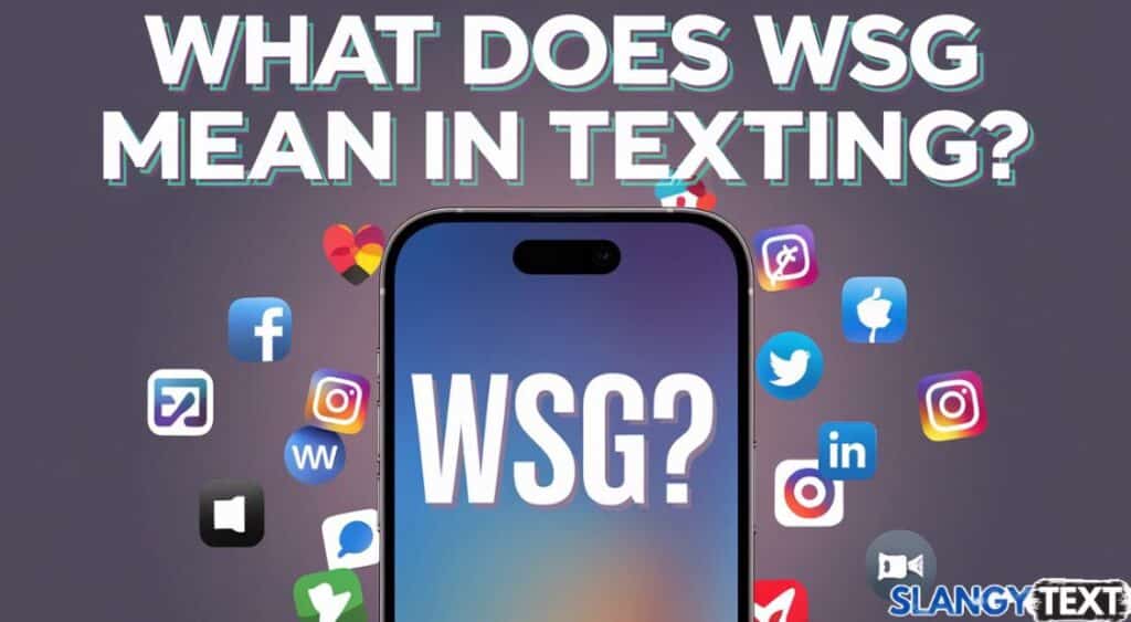 wsg mean in texting