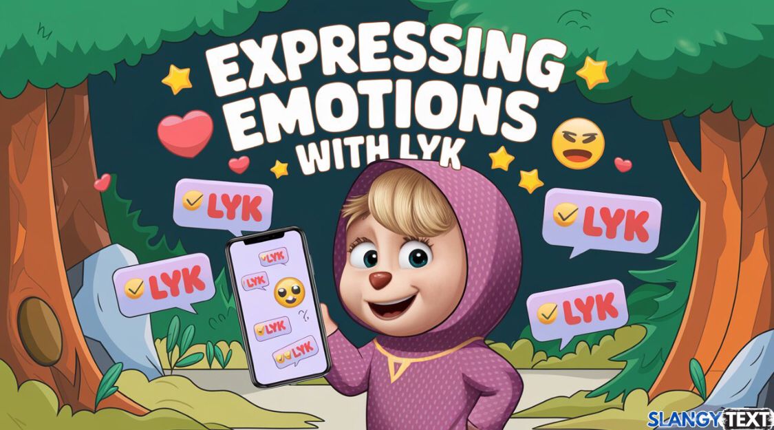 What Does LYK Mean in Texting (With Examples) Slangy Text