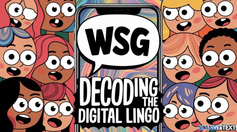 what does wsg meaning text
