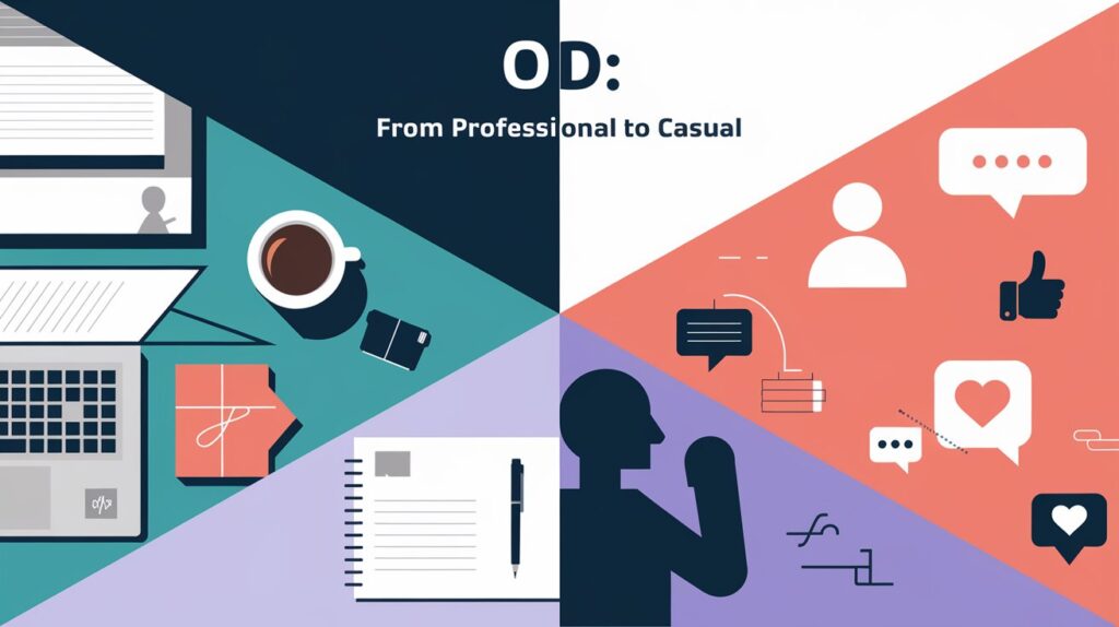 Professional Vs Informal OD Usage